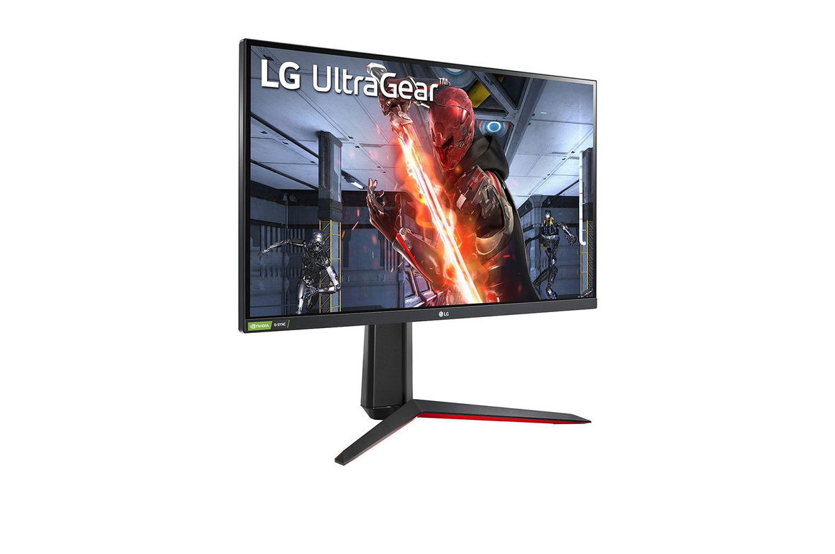 LG Monitor Gamer UltraGear 27" FHD 144Hz, 27GN65R-B