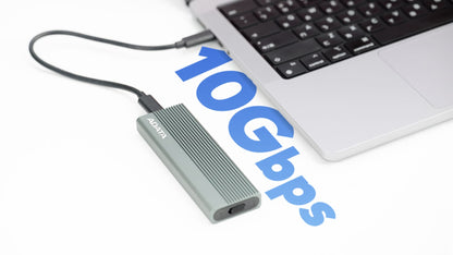 Encapsulador SSD ADATA EC680 | USB-C 3.2 Gen2 | 10Gbps | Compatible con M.2 PCIe NVMe 2230/2242 | EC680-CCGY