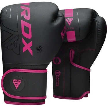 RDX Guantes de Boxeo Rosados, F6 KARA