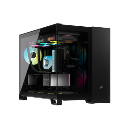 Corsair Case 2500X RGB Micro-ATX Black, CC-9011267-WW