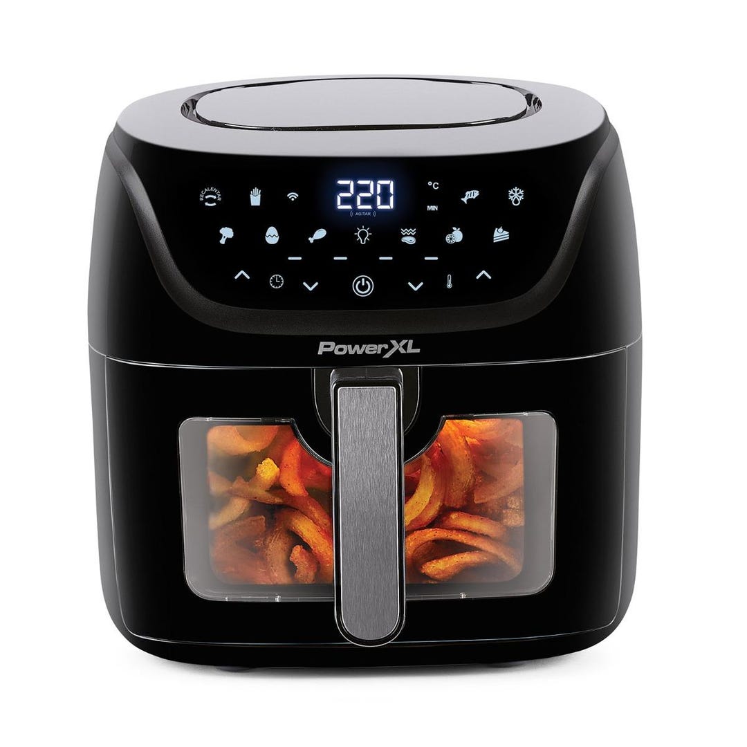 PowerXL Freidora de Aire y Horno Vortex Digital Wi-Fi 7.5L | AF-E8001-WA-LA