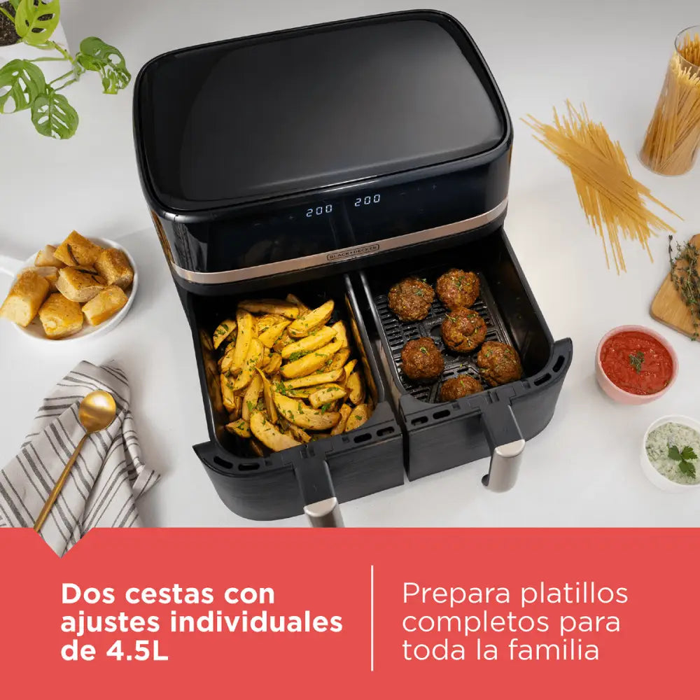 Freidora de Aire Black+Decker Purifry Digital, AFBD92‑1BDLA