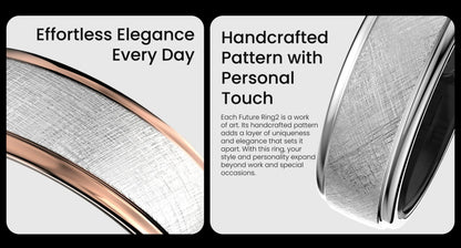 Anillo Inteligente HiFuture Future Ring 2 | Bluetooth 5.3 | Waterproof 100 m | Titanio | 68 mm