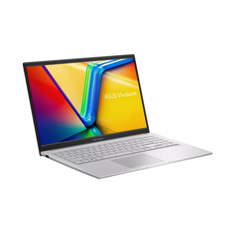 ASUS VivoBook 15.6 pulgadas vista lateral izquierda mostrando puertos conexión