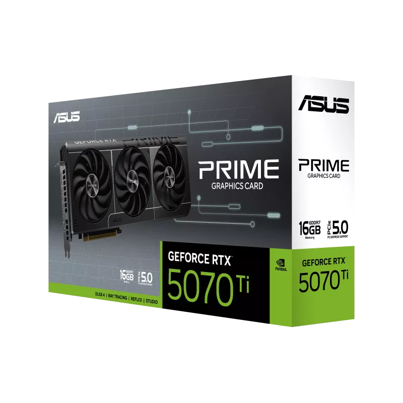 Asus Video Prime RTX 5070 Ti OC 16GB, PRIME-RTX5070TI-O16G