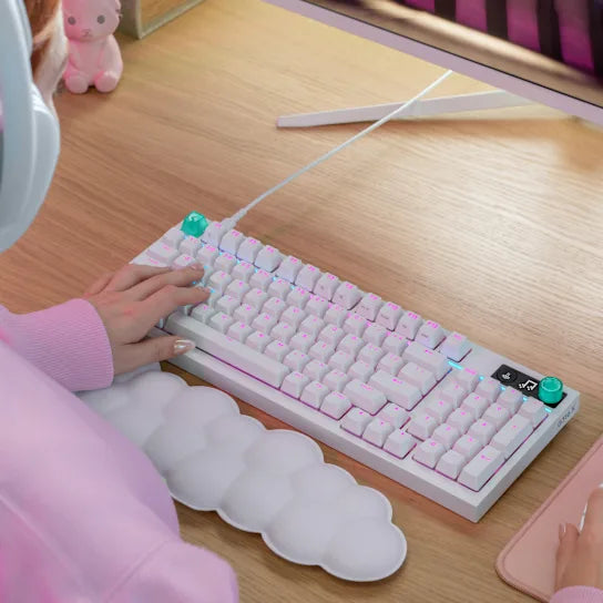 Logitech Teclado mecánico RGB alámbrico en inglés blanco, G316 X 98 920-014226