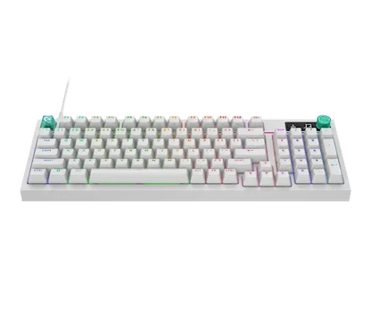 Logitech Teclado mecánico RGB alámbrico en inglés blanco, G316 X 98 920-014226