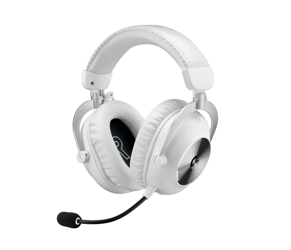 Headset gaming Logitech PRO X 2 Wireless blanco vista frontal