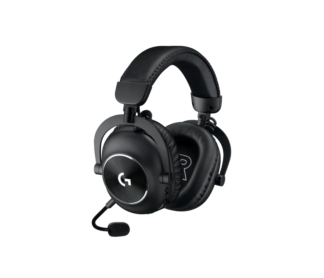 Logitech PRO X 2 Black vista superior con diadema ajustable acolchada