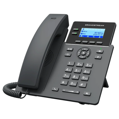 Grandstream GRP2602P Teléfono IP PoE de 2 Líneas con Pantalla LCD de 2.41"