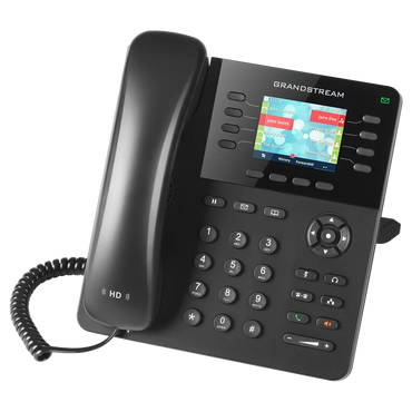 Grandstream GXP2135 Teléfono IP 8 Líneas, 4 SIP, PoE, Gigabit, Bluetooth y Pantalla Color 2.8"