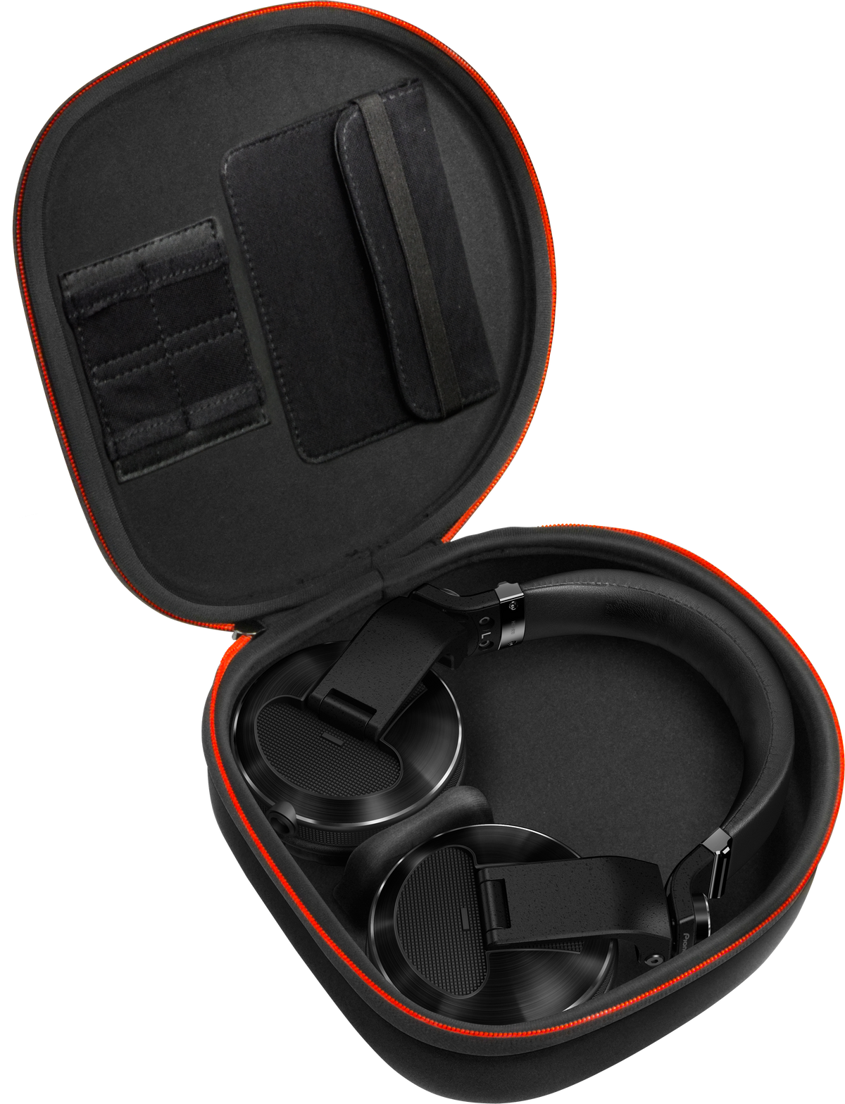 Pioneer DJ HDJ-X10-K negro - detalle de almohadillas con recubrimiento nano