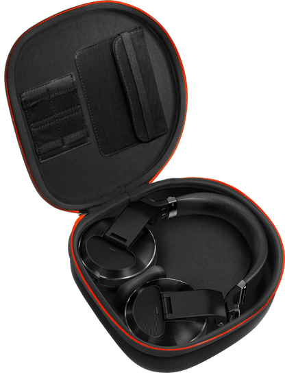 Pioneer DJ HDJ-X10-K negro - detalle de almohadillas con recubrimiento nano