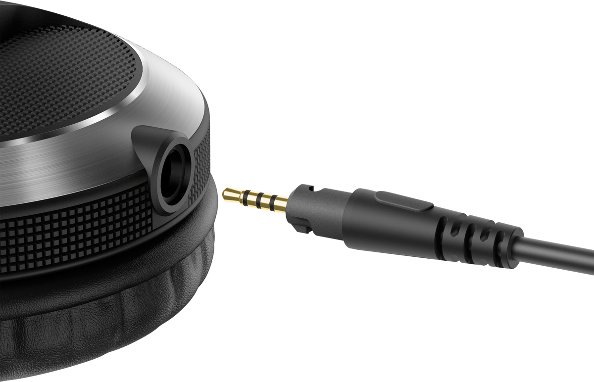 Pioneer DJ HDJ-X7-K negro - detalle de cable desmontable