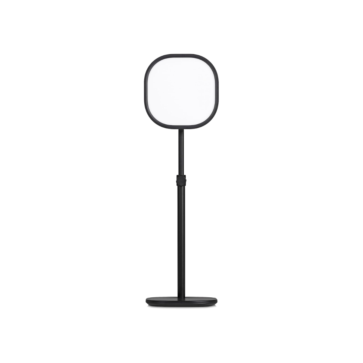 Lámpara LED Elgato Key Light Air vista frontal con panel LED encendido