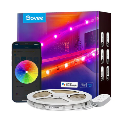 Luces Govee Basic WiFi RGBIC LED Strip, 10 metros — vista principal