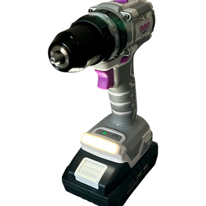 NEO NEXT Taladro Percutor Atornillador Inalámbrico 20 V 4 Ah 13 mm 80 Nm, T1280/20C1-4