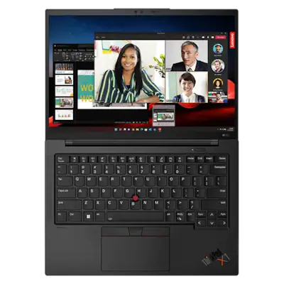 Teclado ThinkPad X1 Carbon G10 con TrackPoint rojo y teclas retroiluminadas