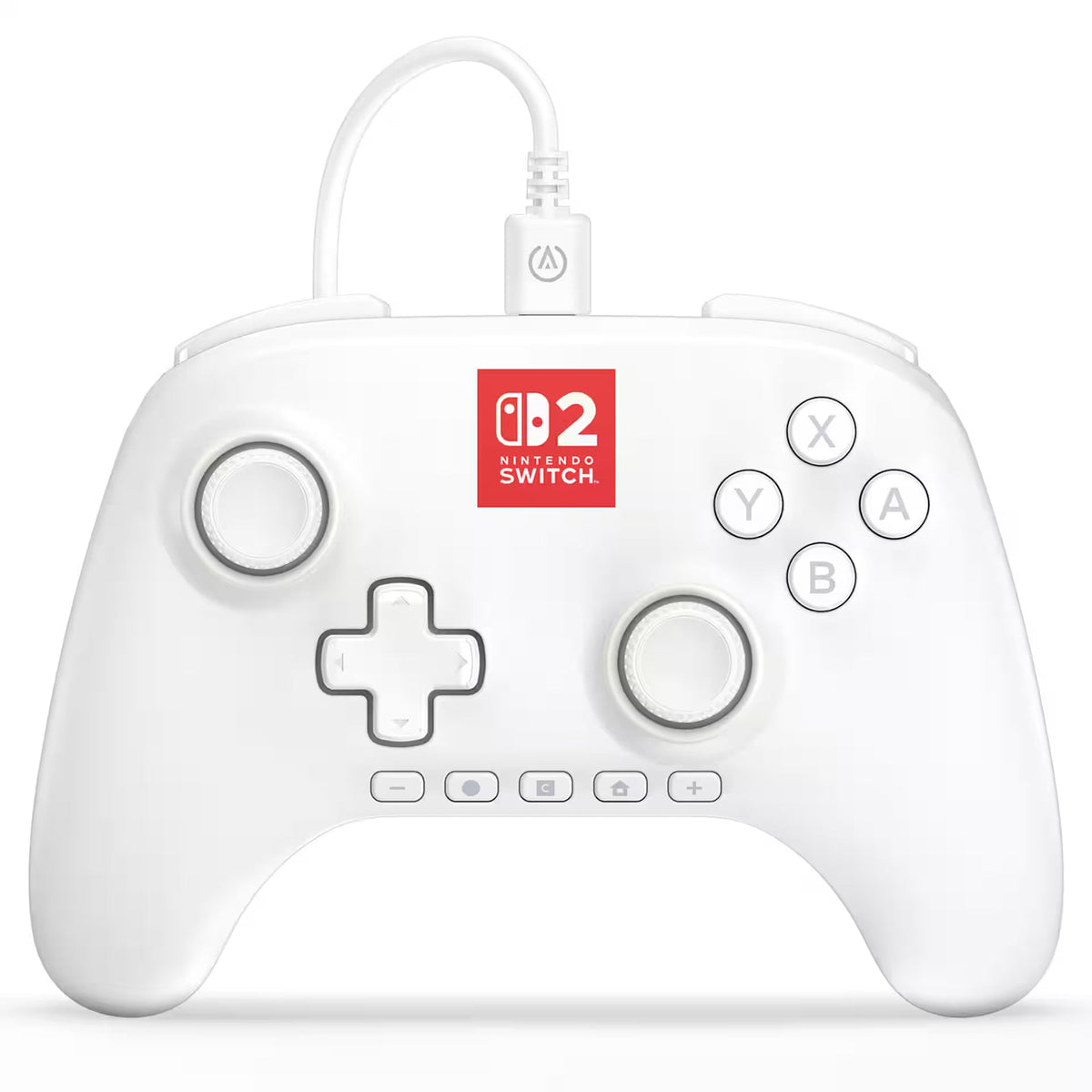 PowerA Control Alámbrico Nintendo Switch 2 Lumectra Blanco, NSGP0524-01