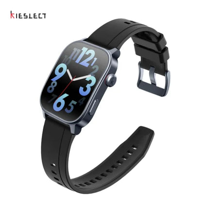 Kieslect Smartwatch con Llamadas 2.1" AMOLED GPS Negro, KS3