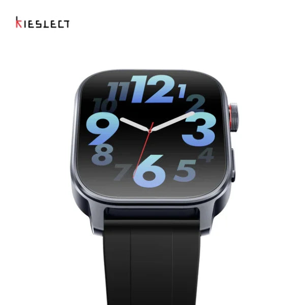 Kieslect Smartwatch con Llamadas 2.1" AMOLED GPS Negro, KS3