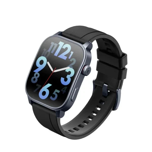 Kieslect Smartwatch con Llamadas 2.1" AMOLED GPS Negro, KS3