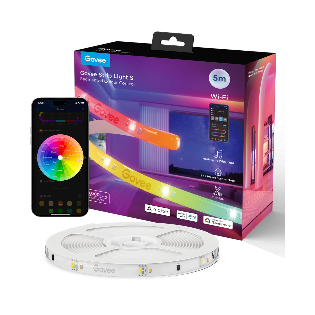 Luces Govee H612A Basic, 5 Metros — vista principal