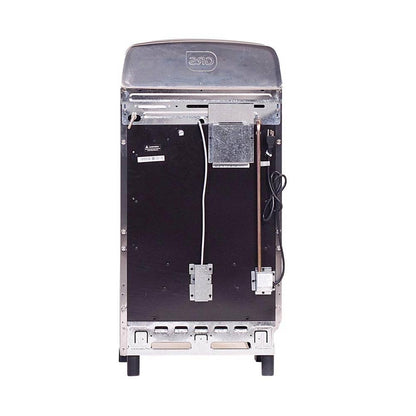 GRS Cocina a Gas 20" con 4 Quemadores y Encendido Eléctrico Gris Acero, 20-GL