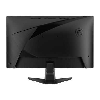 Monitor MSI MAG 276CXF vista trasera con puertos de conexión