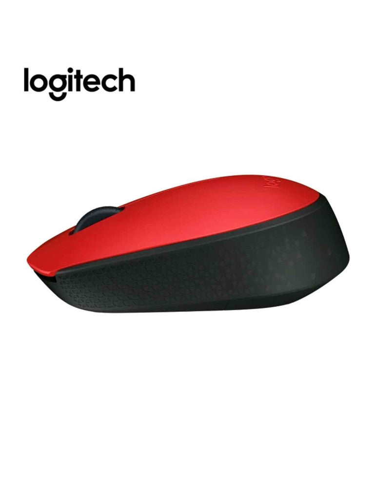 Mouse Logitech M170 vista trasera con compartimento de batería AA