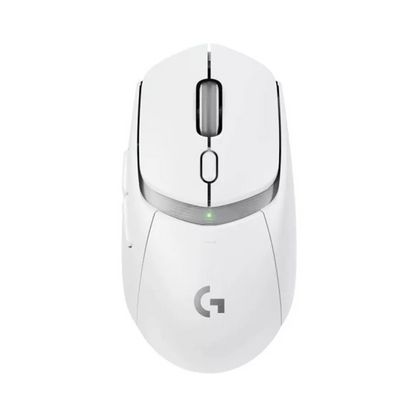 Mouse Gaming Logitech G309 Lightspeed vista frontal con iluminación RGB