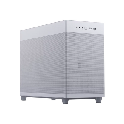 Case Gaming ASUS PRIME AP201 Micro ATX con Vidrio Templado Blanco