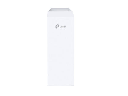 CPE210 TP-Link vista posterior con soporte de montaje ajustable para exteriores