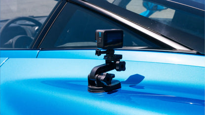 Brazo ajustable soporte GoPro en posición ultracompacta