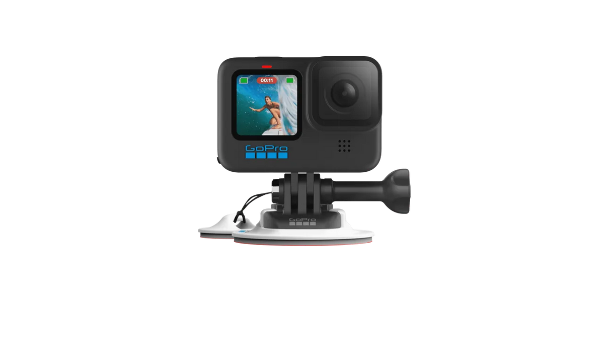 GoPro ASURF-001 Kit de 2 Soportes Adhesivos Sumergibles para Tablas de Surf