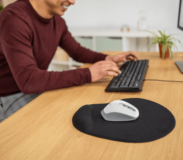 Mouse Pad Trust Bigfoot XL de Gel Negro, 23728
