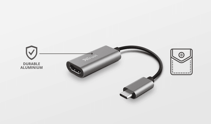 Empaque original del Trust Dalyx USB-C HDMI adapter 23774