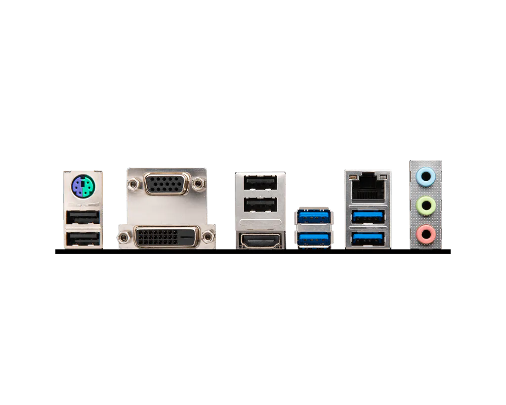 Tarjeta madre MSI PRO B550M-P GEN3 detalle de slots