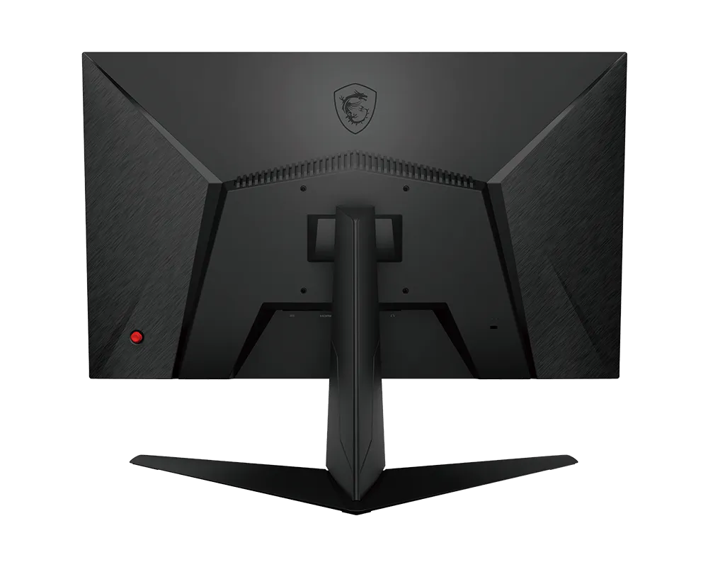Monitor gaming MSI G2712V conexiones HDMI DisplayPort vista lateral