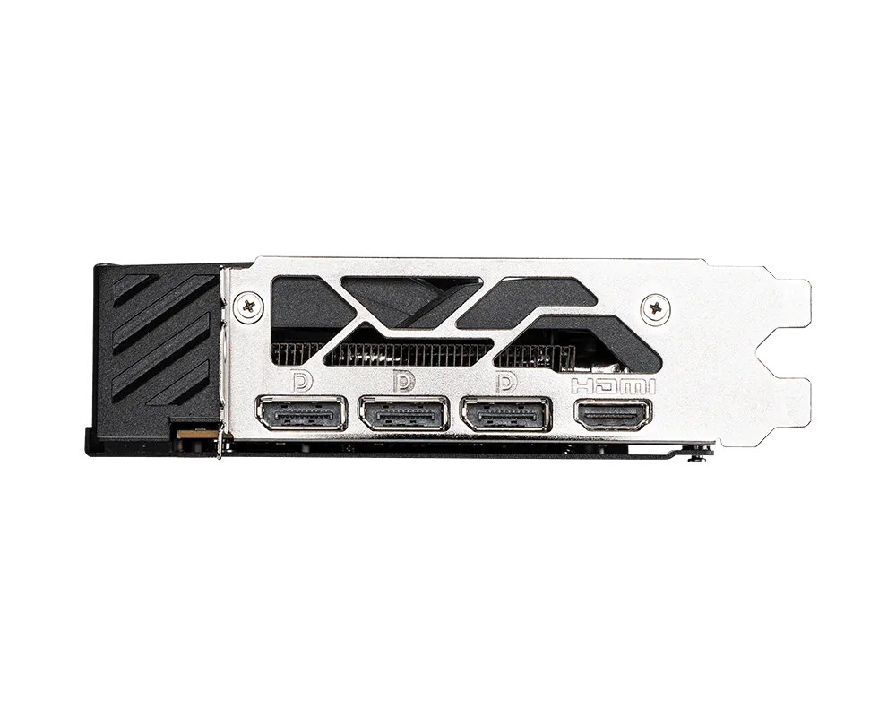 MSI RTX 5060 Gaming OC vista diagonal completa del diseño y enfriamiento