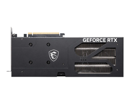 MSI GeForce RTX 5060 Ventus 3X vista superior con logo MSI y diseño de enfriamiento
