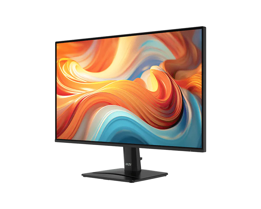 Panel trasero del monitor MSI PRO MP271 con puertos HDMI 2.0 y DisplayPort visibles