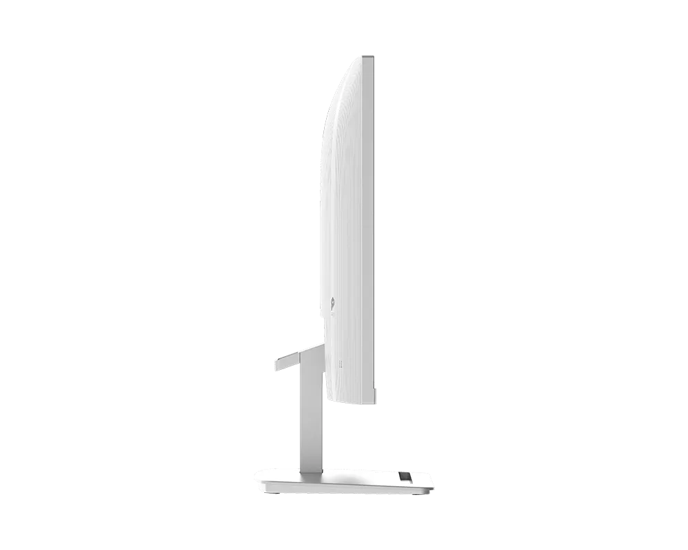 Configuración de escritorio con monitor MSI PRO MP273W en uso