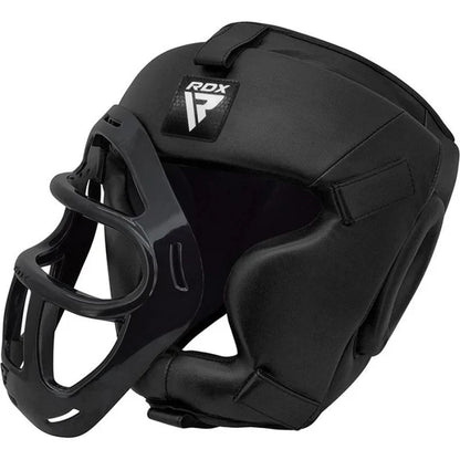 RDX Casco de Protección Facial Completa Negro, T1