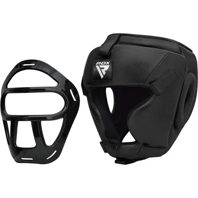 RDX Casco de Protección Facial Completa Negro, T1