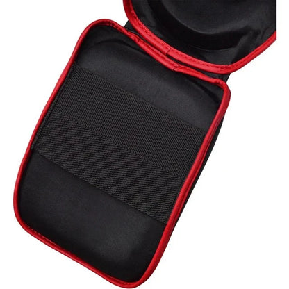 RDX Espinilleras con Empeine MMA Negro/Rojo, F6 Kara