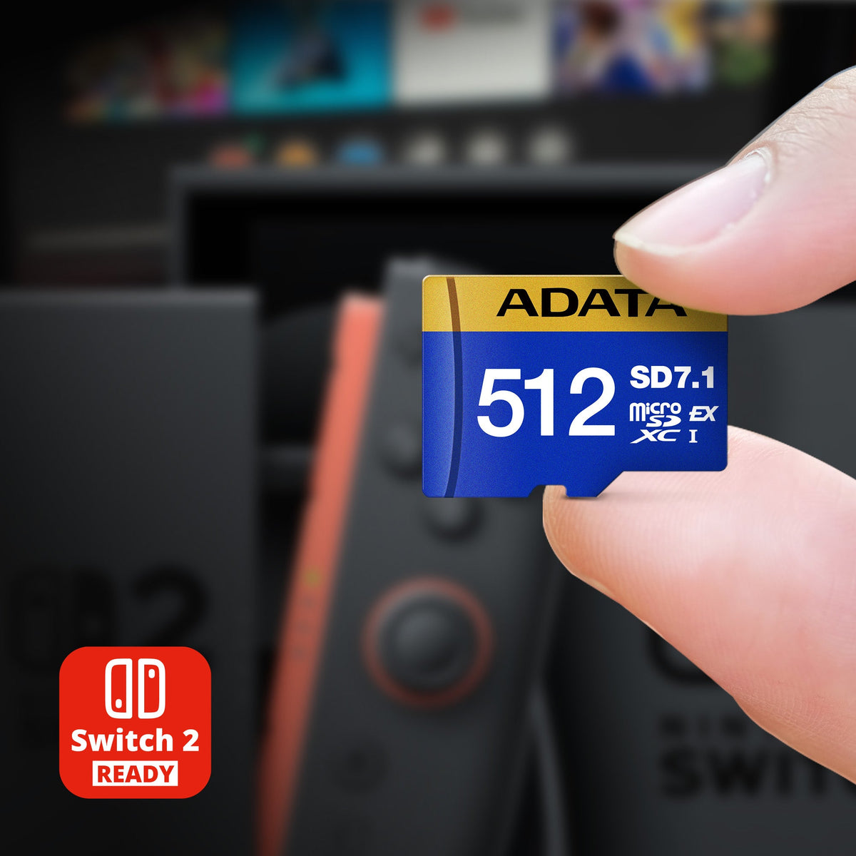 Memoria ADATA UD512GEX3L1-C vista posterior con especificaciones técnicas