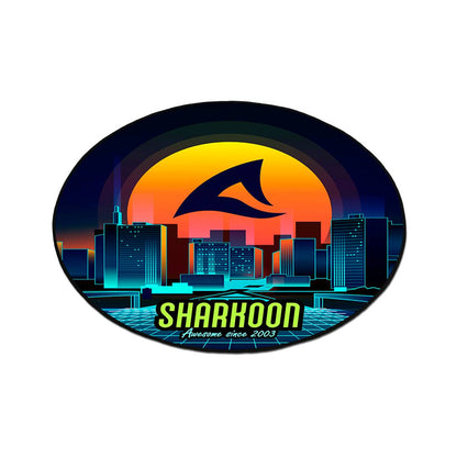 Alfombrilla Sharkoon SFM11 Retro | Para Silla Gamer | Diseño Vintage | Antideslizante | 120cm