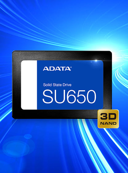 HD Interno Sólido ADATA ASU650SS-256GT-R | 256GB | 2.5” SATA | SSD
