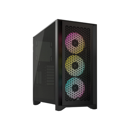 Corsair Case Gaming Blanco 4000D RGB Airflow, CC-9011241-WW